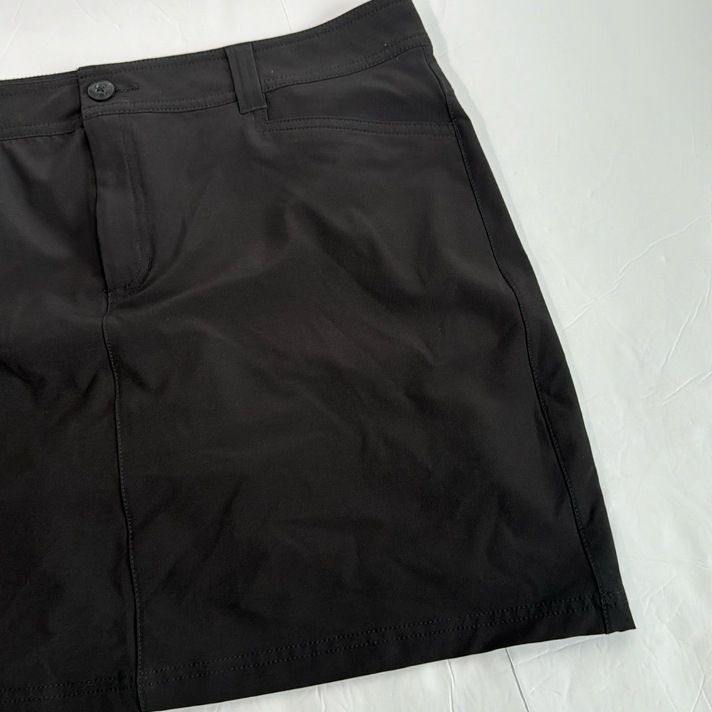 Eddie Bauer Women's Adventurer 2.0 Skort Black size 10 - Picture 4 of 11